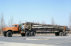 Краз-255Л с прицепом-роспуском ТМЗ-803, лесовоз, , TruckTyr 1:43