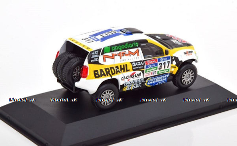 Renault Duster No.317, Rally Dakar Spataro/Lozada 2016, Premium Collectibles Rally 1:43