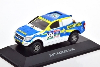 Ford Ranger #349, Rally Dakar Mas/Platrach 2016, Premium Collectibles Rally 1:43
