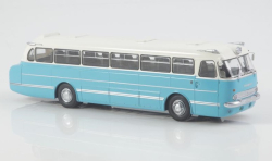 Икарус 55.14 автобус 1965, голубой/белый, Наши Автобусы, №73, Modimio  1:43