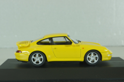 Porsche 911 (993) turbo 1995, yellow, 04113, Schuco 1:43