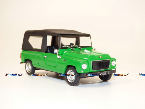 Renault Rodeo with removable Softtop 1970-1987 green, Norev 1:43