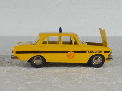 Москвич-412, А8, милиция ГАИ, Тантал/Радон 1:43