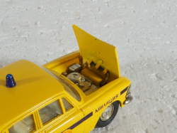 Москвич-412, А8, милиция ГАИ, Тантал/Радон 1:43