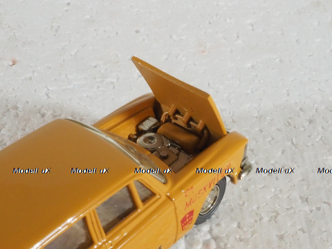 Москвич-427, А4, охра, Rally Service, Тантал/Радон 1:43