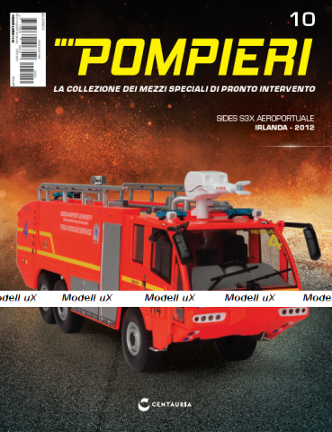 SIDES S3X AEROPORTUALE Irlanda - 2012, Pompieri Italy collection #10 1:43