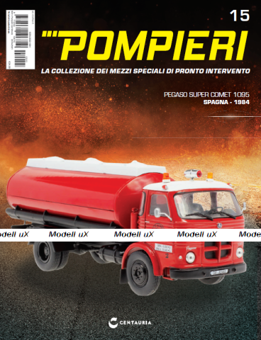 PEGASO Super Comet 1095 Spagna 1984, Pompieri Italy collection #15 1:43