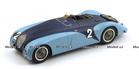 Bugatti 57G #2 Winner 24h LeMans 1937 Wimille, Benoist, Spark 1:43