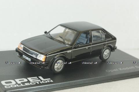 Opel Kadett (D)  GT/E 1983, black, OPC030, Opel Collection #30 1:43