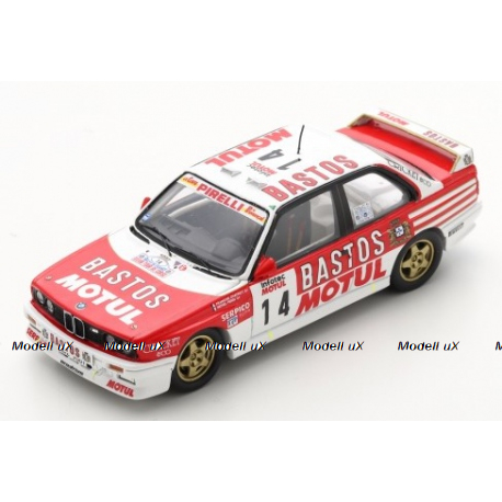 BMW M3 E30 No.14 2nd Tour de Corse Rally de France 1989 - François Chatriot - Michel Périn, SF150, Spark 1:43