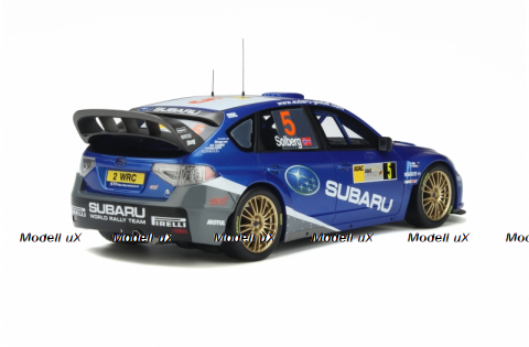 Subaru Impreza WRC 2008 #5 Petter Solberg, OT365, OttoMobile 1:18