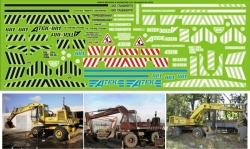 Декаль Экскаватор АТЭК