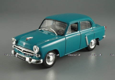 Москвич 402 Бирюзовый, Автолегенды СССР №68, DeAgostini  1:43