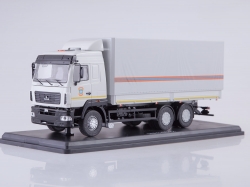 МАЗ-6312 бортовой с тентом МЧC, SSM1216, SSM 1:43
