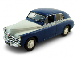 ГАЗ-М20В Победа синий/белый, Автолегенды СССР лучшее №1