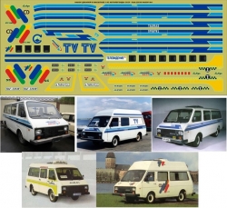 Декаль Раф 22038 Латвия набор No.1