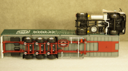 Volvo FH-12 c п/прицепом Kogel Союзвнештранс, TruckTyr 1:43