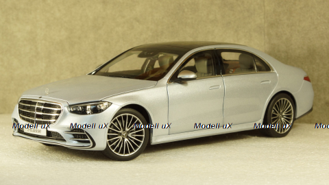 Mercedes S500 (W223) 2021 silver, S-Class, B66960633, Norev 1:18