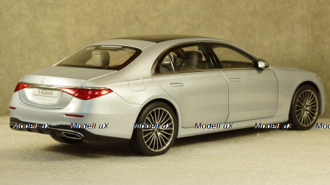 Mercedes S500 (W223) 2021 silver, S-Class, B66960633, Norev 1:18