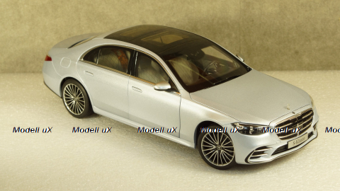 Mercedes S500 (W223) 2021 silver, S-Class, B66960633, Norev 1:18