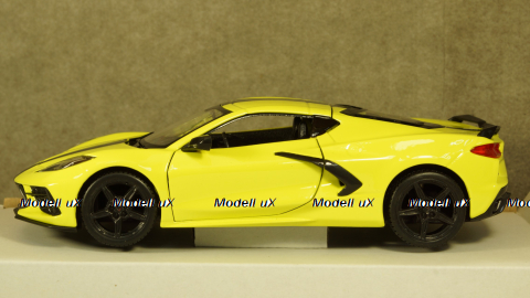 Chevrolet Corvette C8 Stingray 2020 yellow, 31527, Maisto 1:24
