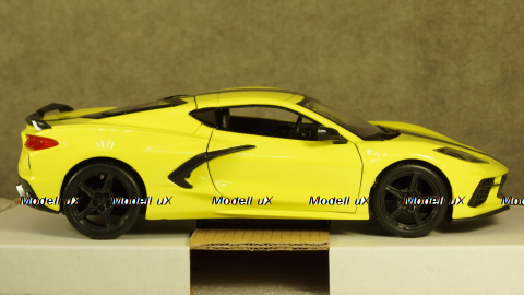 Chevrolet Corvette C8 Stingray 2020 yellow, 31527, Maisto 1:24