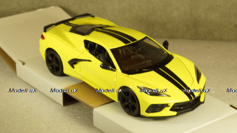 Chevrolet Corvette C8 Stingray 2020 yellow, 31527, Maisto 1:24