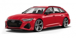 Audi RS 6 Avant 2019 Red Metallic, 870010010, Minichamps 1:87