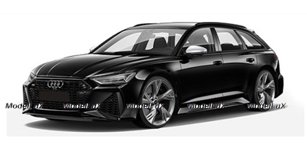 Audi RS 6 Avant 2019 Black, 870010014, Minichamps 1:87