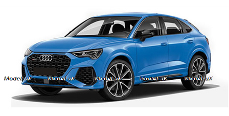 Audi RS Q3 Sportback 2019 Blue, 870010104, Minichamps 1:87