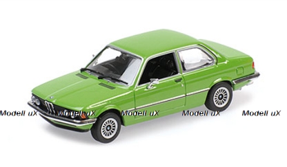 BMW 323i (E21) 1975 Green, 870020002, Minichamps 1:87