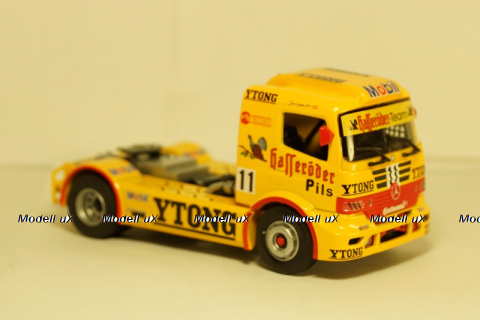 Mercedes Race Truck #11 Hasseröder J. Gene, 1999, yellow, E1WB, High Speed 1:43