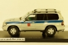 Toyota Land Cruiser 100 ДПС Москва 2007, Spark 1:43