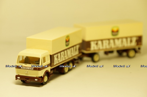 Mercedes "Karamalz" + полуприцеп, Albedo 1:87