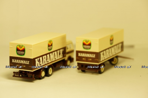 Mercedes "Karamalz" + полуприцеп, Albedo 1:87