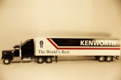 Kenworth W900 Aerocab with Van Trailer, Eligor 1:43