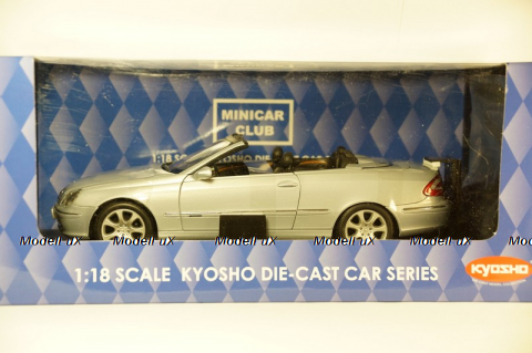 MERCEDES CLK500 CABRIOLET А209, Kyosho 1:18