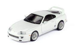 Toyota Supra MK4 1995, Brian O'Conner, white, Fast & Furious #88, Altaya 1:43