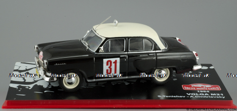 ГАЗ М21 Волга №31 Rally Montecarlo 1964 S.Tenishev - A.Dmitrievsky