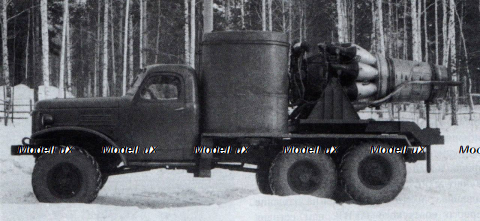 АГВТ на шасси Зил-157К с прицепом, 1961г, TruckTyr 1:43