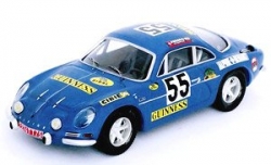 Alpine-Renault A110 - 1000 km Spa 1970 (1st in class): J-M Jacquemin / B. Palayer, Trofeu 1:43