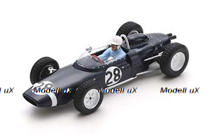 Lotus 18-21 V8 No.28 Practice Italian GP 1961 Stirling Moss, S7448, Spark 1:43