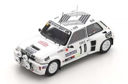 Renault 5 Turbo No.10 Rally Monte Carlo 1985 Dany Snobeck - Jean-Pierre Béchu, S5561, Spark 1:43