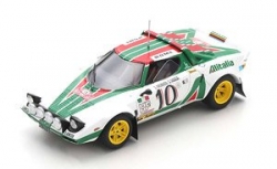 Lancia Stratos HF No.10 Rally Monte Carlo 1976 Sandro Munari - Silvio Maiga, S9082, Spark 1:43
