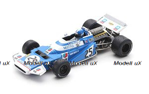 Matra MS120 No.25 3rd Belgian GP 1970 Jean-Pierre Beltoise, S4325, Spark 1:43