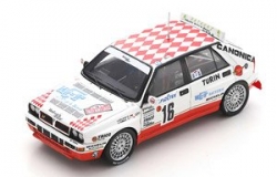 Lancia Delta HF Intergrale EVO No.16 Winner Grp N Rally Monte Carlo 1993 Christophe Spiliotis - Hervé Thibaud, S9026, Spark 1:43