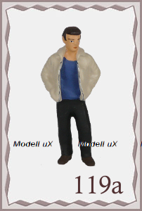 Молодой мужчина в куртке №119a