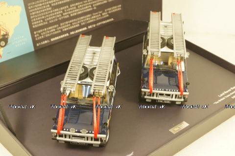 Range Rover The British Trans americas Expedition, набор из 2х машин, ALM410100, Almost Real 1:43