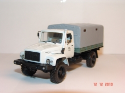 Газ 33081 Садко с тентом, Херсон Моделс 1:43
