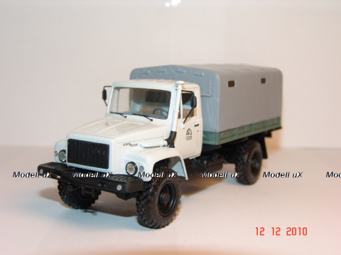 Газ 33081 Садко с тентом, Херсон Моделс 1:43